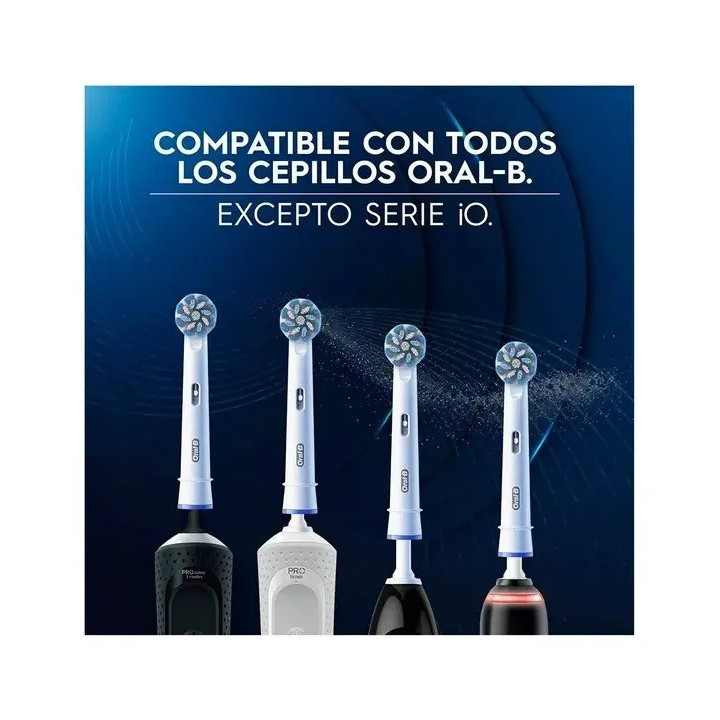 Cabeça Oral-b Sensitive Clean Escovas Pro, Advanced,vitality Blanco | Cabeças de Escovas