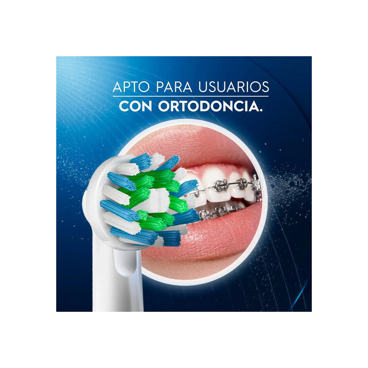 Cabeca De Escova Oral-b Advanced Clean, Cerdas Cross Branco | Cabeças de Escovas