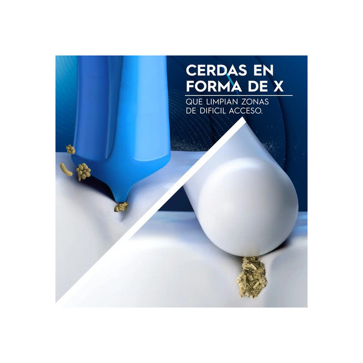 Cabeca De Escova Oral-b Advanced Clean, Cerdas Cross Branco | Cabeças de Escovas