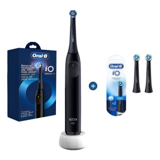 Escova De Dente Eletrica Oral-b Io2 + Refil 2unidades-bivolt Bivolt | Escovas Elétricas