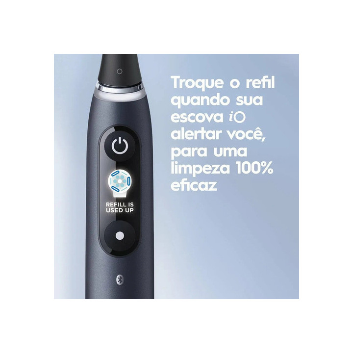 Escova De Dente Eletrica Oral-b Io2 + Refil 2unidades-bivolt Bivolt | Escovas Elétricas