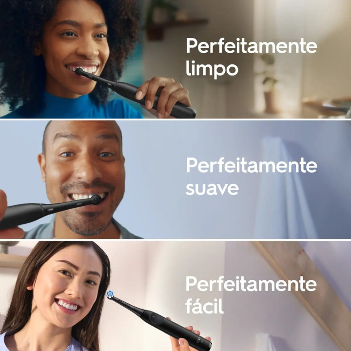 Escova De Dente Elétrica Oral-b Io2, 1 Cabo + 1 Refil + Carregador | Escovas Elétricas