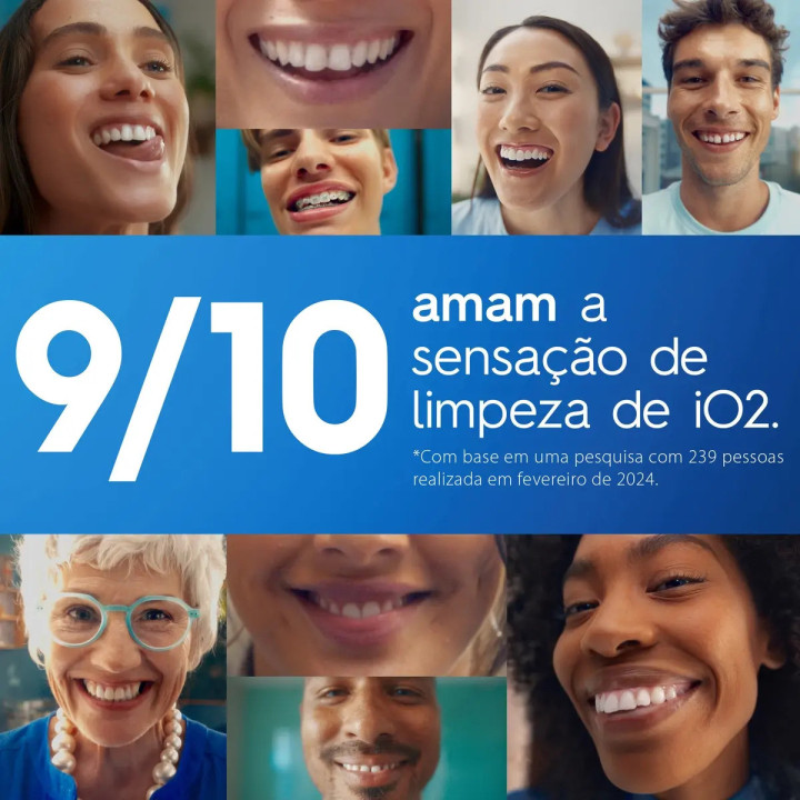 Escova De Dente Elétrica Oral-b Io2, 1 Cabo + 1 Refil + Carregador | Escovas Elétricas