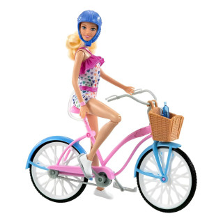 Barbie Passeio De Bicicleta, Articulada, 31cm E Acessórios | Bonecas, Bonecos e Bebês