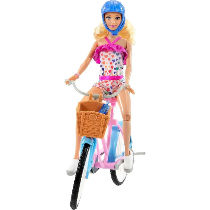 Barbie Passeio De Bicicleta, Articulada, 31cm E Acessórios | Bonecas, Bonecos e Bebês