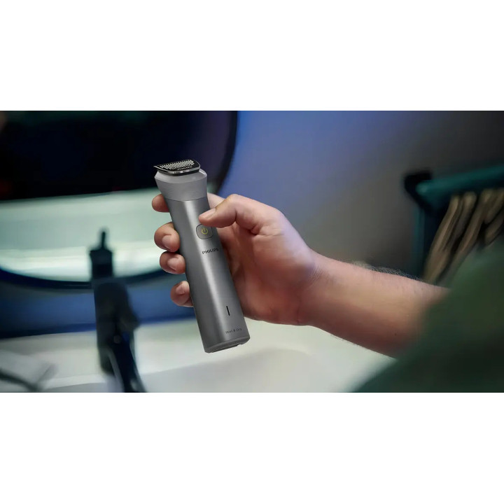 Philips Aparador De Pelos Multigroom 12em1 Mg5950/15 Cor Prateado 127/220v | Máquinas de Cortar Cabelo