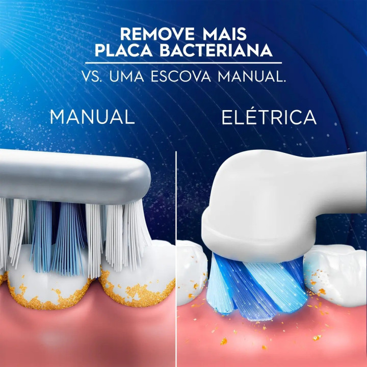 Escova De Dente Elétrica Oral-b Power Pro Precision Clean 1 Unidade | Escovas Elétricas