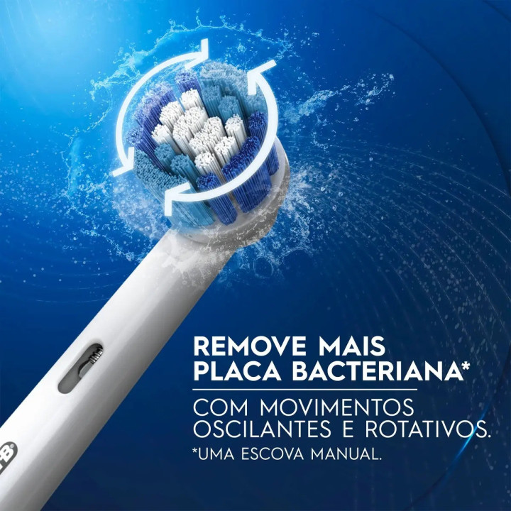 Escova De Dente Elétrica Oral-b Power Pro Precision Clean 1 Unidade | Escovas Elétricas