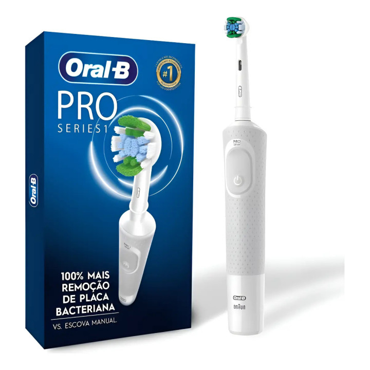 Escova Dental Elétrica Precision Clean Oral-b Vitality Pro Series 1| Escovas Elétricas