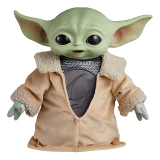 Pelúcia Grogu Com Armadura Beskar Star Wars Cor Multicolorido Multicolor | Mattel | Pelúcias