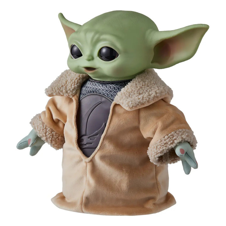 Pelúcia Grogu Com Armadura Beskar Star Wars Cor Multicolorido Multicolor | Mattel | Pelúcias