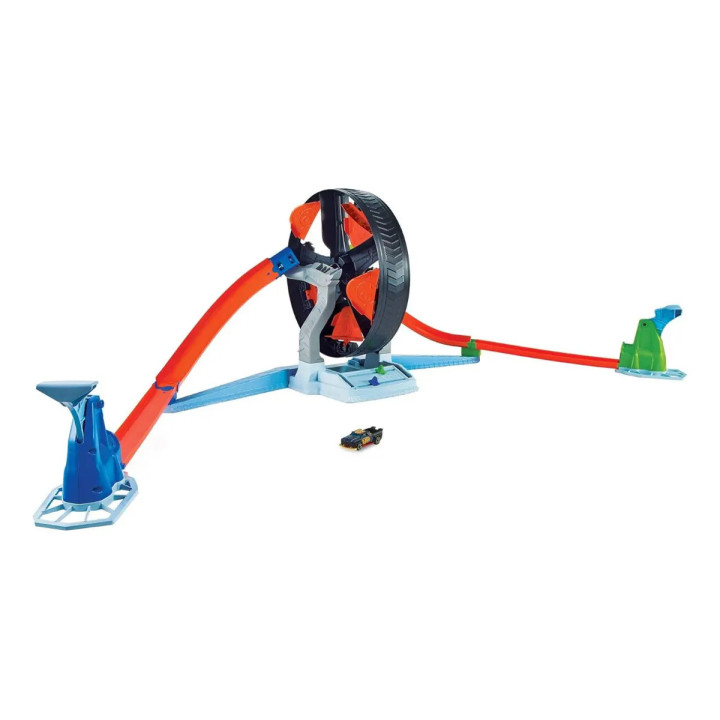 Conjunto Hot Wheels Competição Giratória - Mattel Multicolor | Pistas e Lançadores
