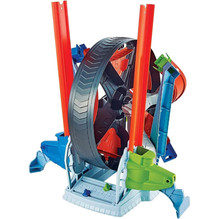 Conjunto Hot Wheels Competição Giratória - Mattel Multicolor | Pistas e Lançadores